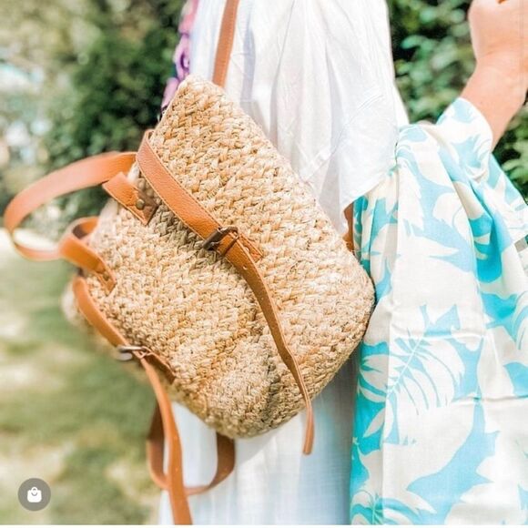 NWT BEACHLY Palms Shorebreak Picnic Cooler Market Tropical Beach Bag main image 9